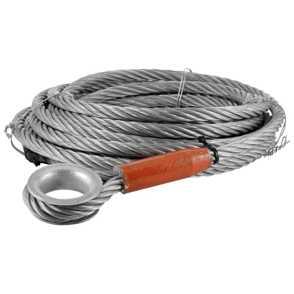 Konteineru stiepļu virve 20t 16mm x 11m oranža