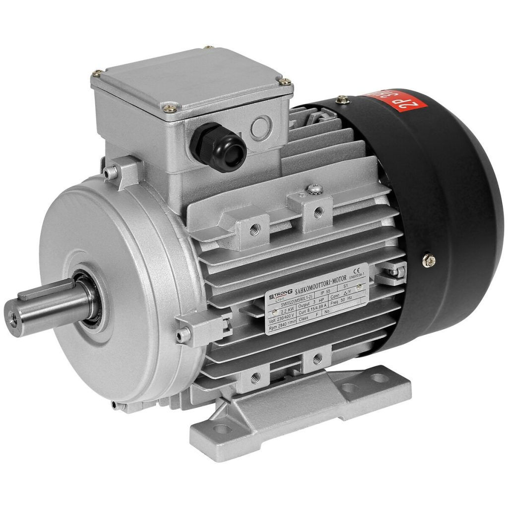 Elektromotors 230/400v 2,2kw 24x50mm b3