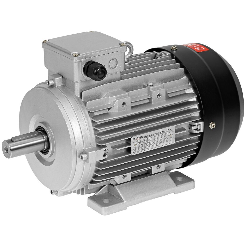 Elektromotors 230/400v 4kw 28x60mm b3