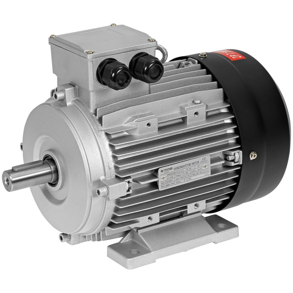 Elektromotors 400v 5,5kw 28x60mm b3