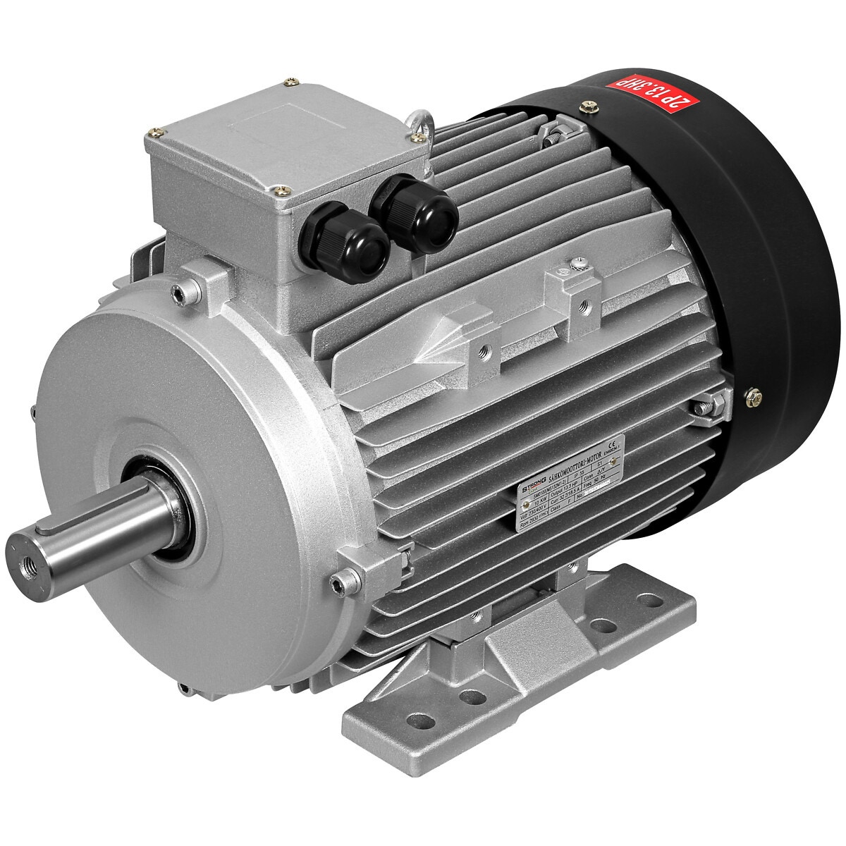 Elektromotors 230/400v 10kw 38x80mm b3