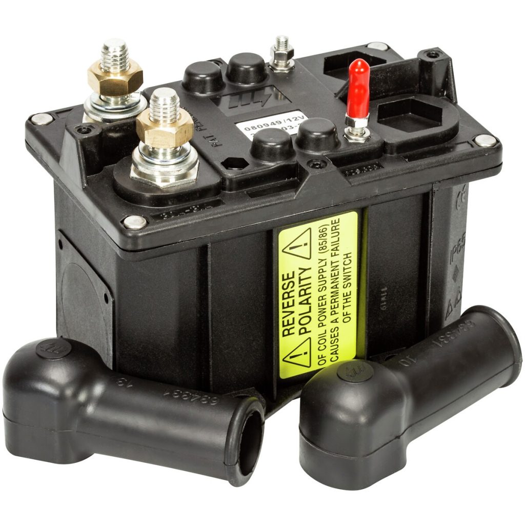 Baterija elektromagnētiskais slēdzis 12v pos vai neg