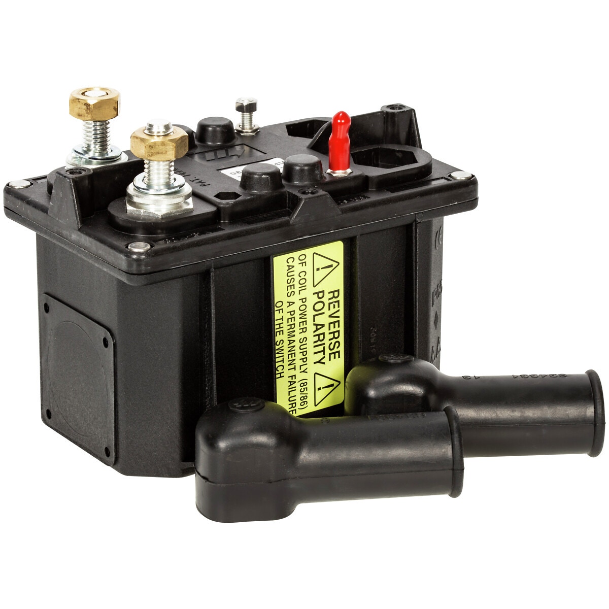 Baterija elektromagnētiskais slēdzis 24v pos vai neg