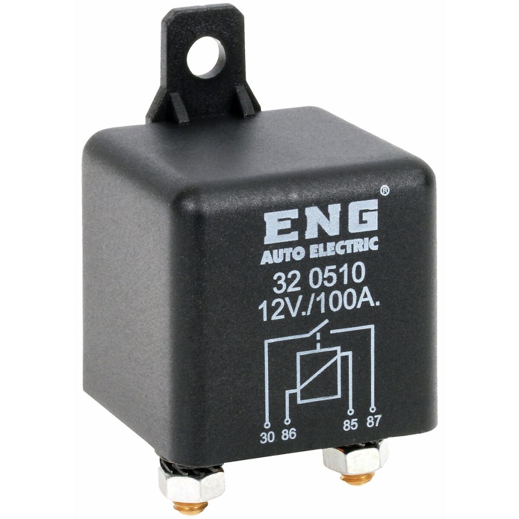 Savienojuma relejs 4-pin 12v 100a