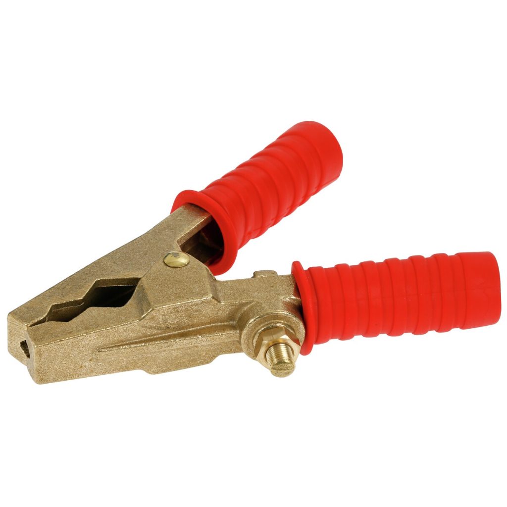 Baterija clampa 800a sarkans