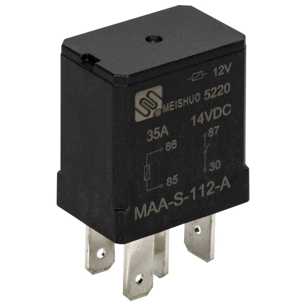 Mikrorelay 4-pin 12v 35a
