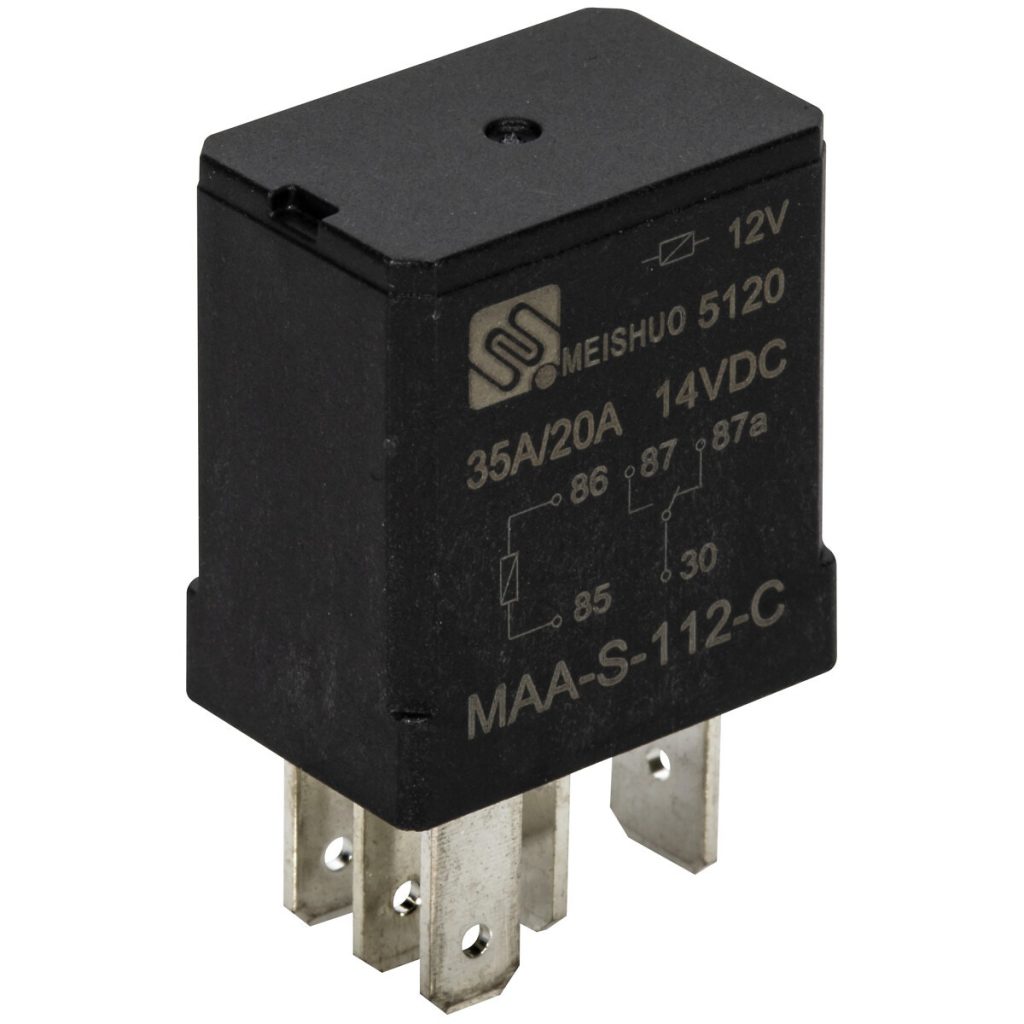 Mikrorelay 5-pin 12v 35/20a