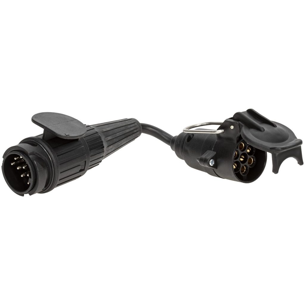 Adapteris auto-13 / piekabe-7 100mm kabelis ip