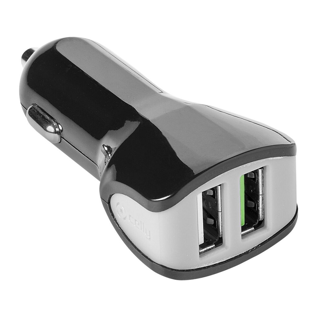 Auto lādētājs adapteris 2xusb 2.4a