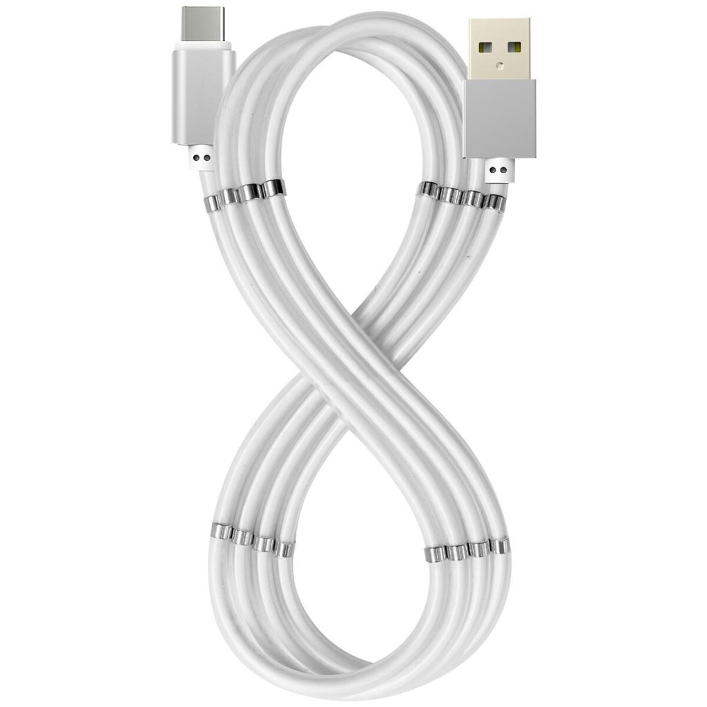 Uzlādes kabelis usb-c 1m magnētiskais