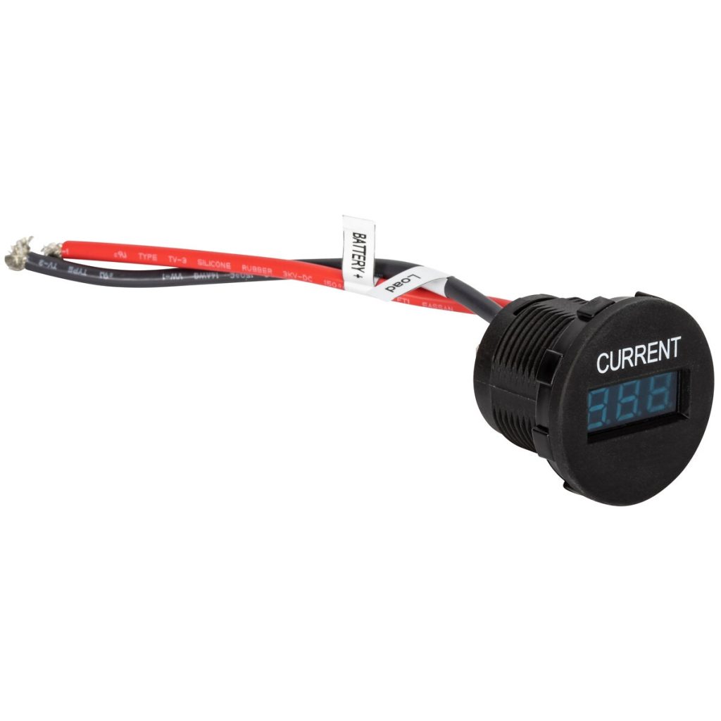 AMPĒRMETRS 12/24V DIGITĀLAIS UNIVERSĀLAIS