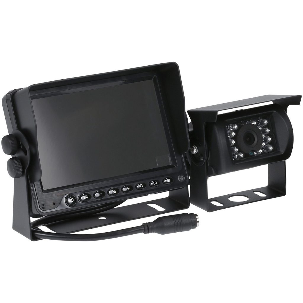 Atpakaļgaitas kameras komplekts 12v/24v 5 collu