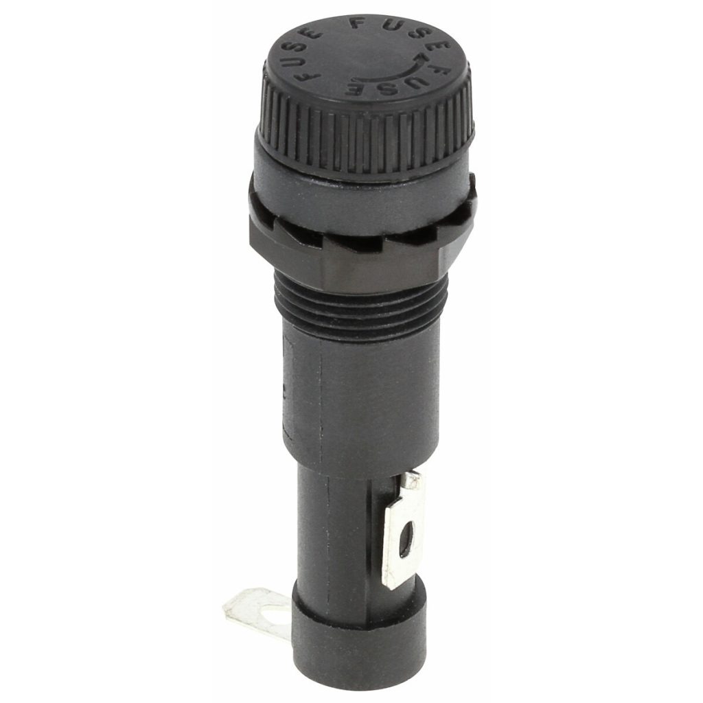 Drošinātāju turētājs ar vāciņu 15a 250v