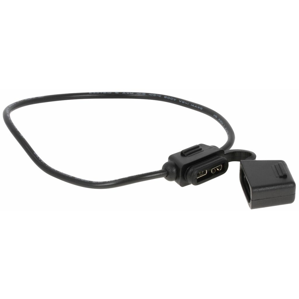 Blade drošinātāju turētājs ar vāciņu 2,0mm2 kabelis