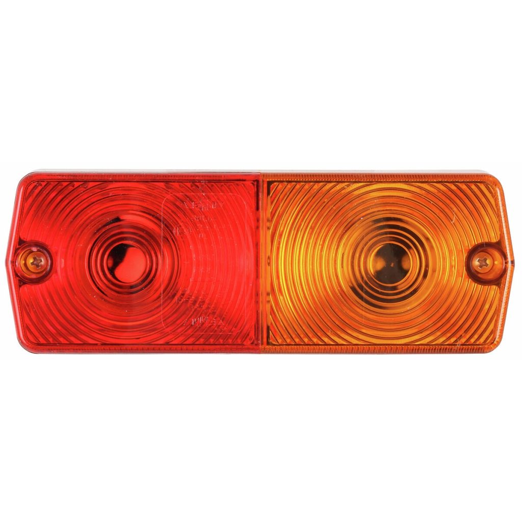 Aizmugurējā gaisma 2 kameru slīpā pamatne 185x67mm