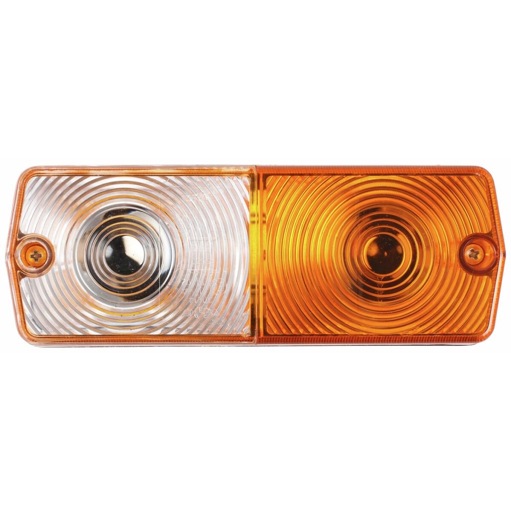 Priekšējais lukturis 2 kameru slīpā pamatne 185x67mm
