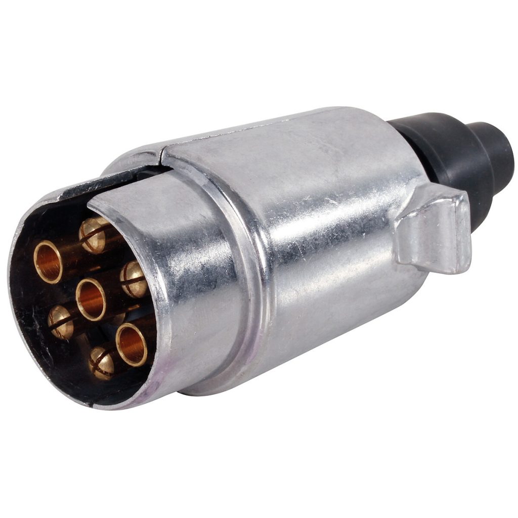 Kontaktdakša 7-pin alumīnija