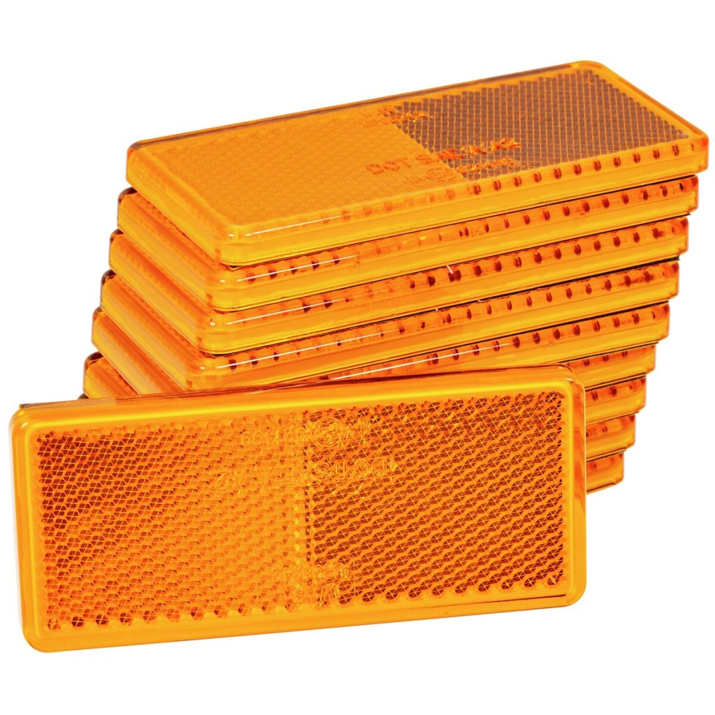 Atstarotājs 96x42mm dzeltens pašlīmējošs 10 gab.