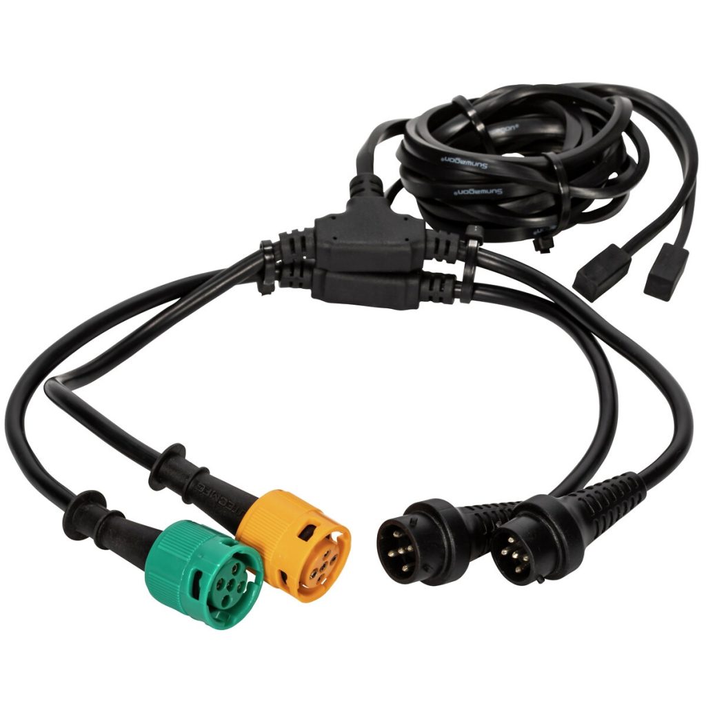 Sānu gabarītgaismas lukturu adapteris 5-pin kreisais + labais