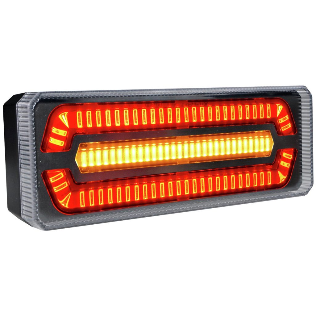AIZMUGURES LUKTURIS LED 12-24V 169X63MM