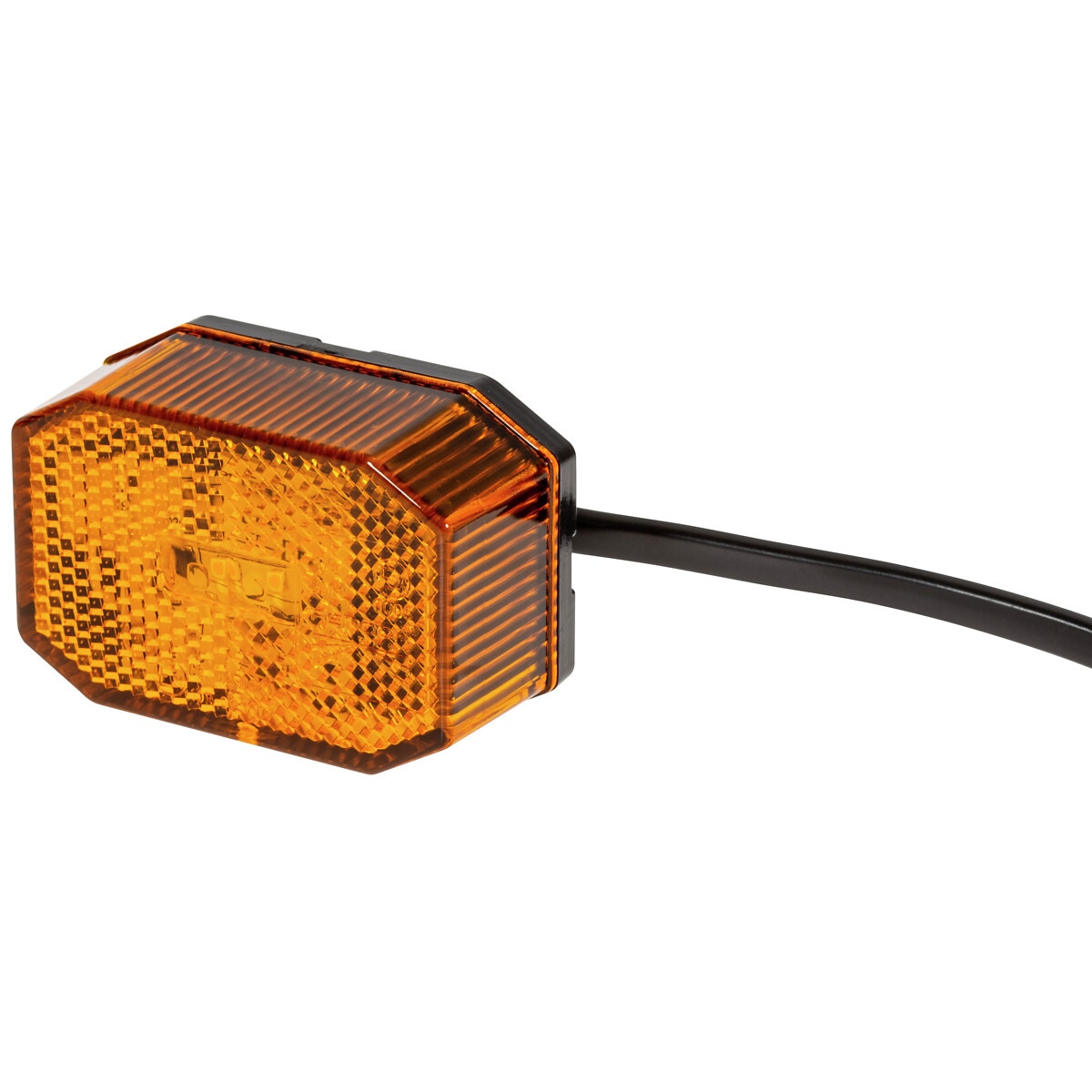 Sānu gabarītgaismas lukturis flexipoint i dzeltens led 12-24v