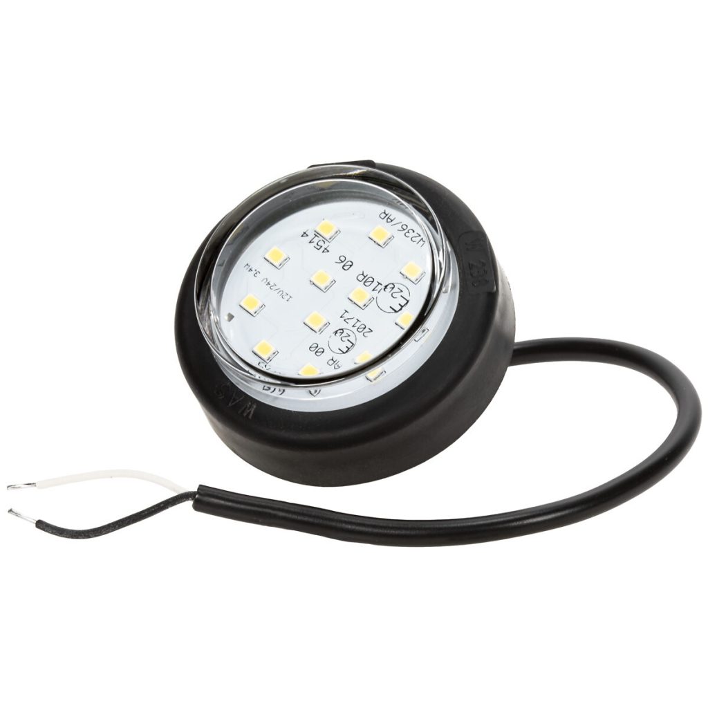 Atpakaļgaitas gaismas diodes 60 mm aizmugurējais stiprinājums