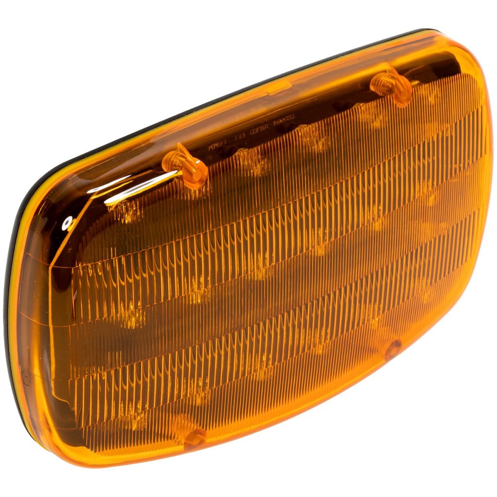 LED SĀNU UN BRĪDINĀJUMA GAISMA DZINTARKRĀSAS KRĀSĀ