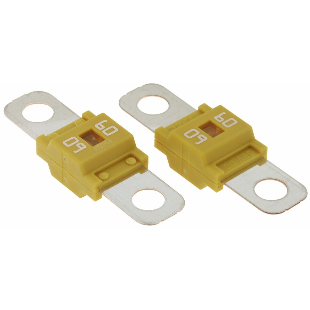 Midi drošinātājs 60a dzeltens