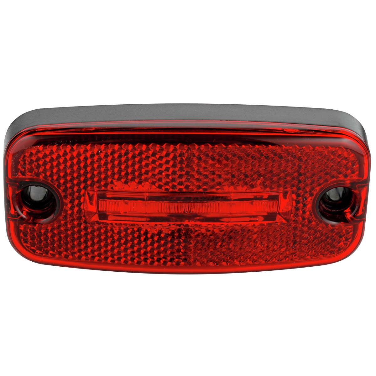 Sānu gabarītgaismas lukturis LED sarkans 24v 5,0m