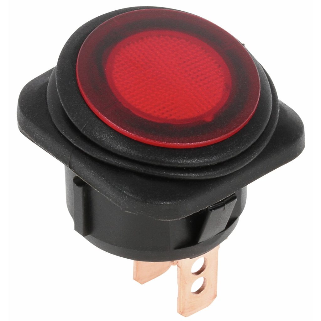 Rocker slēdzis 15a 24v ūdensizturīgs