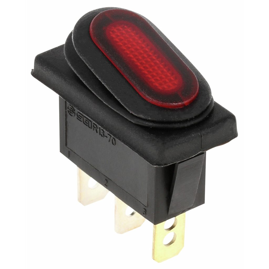 Rocker slēdzis 20a 12v ūdensizturīgs led apgaismojums