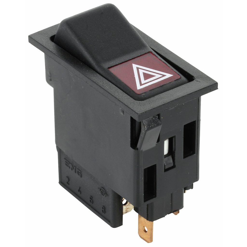 Rocker slēdzis brīdinājuma 12v