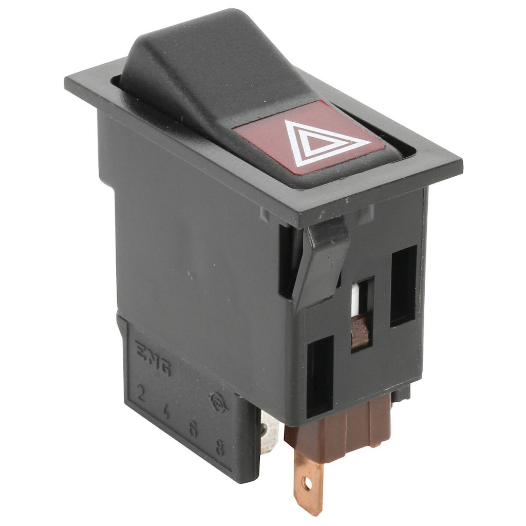 Rocker slēdzis brīdinājuma 12v
