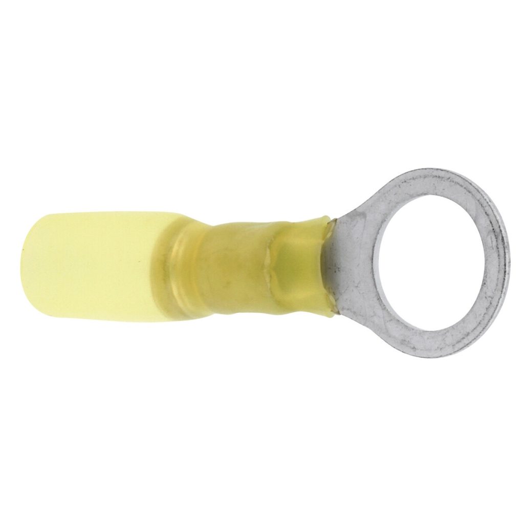 Savienotājs termosa saraušanas gredzens 10 gab. dzeltens 10 mm
