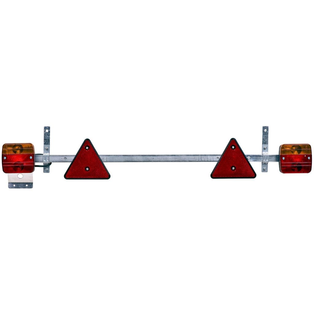 Piekabes gaismas stienis 1,1-1,6m+7,5m 12v kabelis