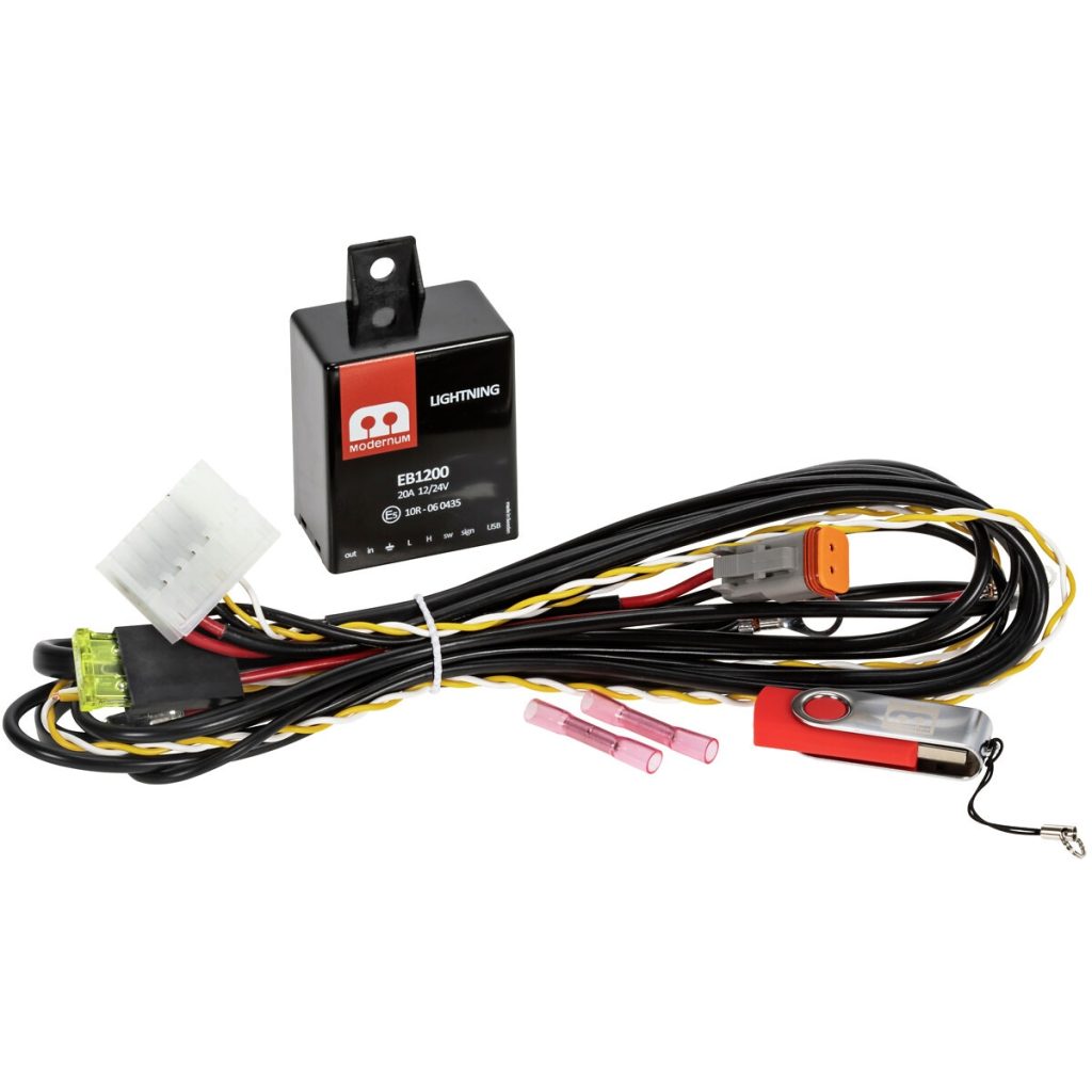 Gaismas vadu instalācija 12-24v canbus