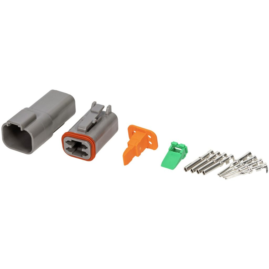 Deutsch dt 4-pin savienotājs vīrietis+vīriete