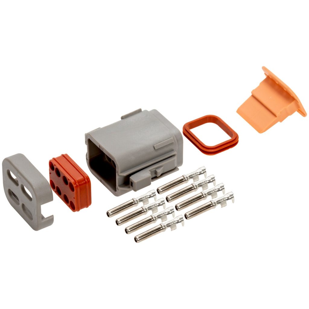 Deutsch dt 8-pin savienotājs sieviešu