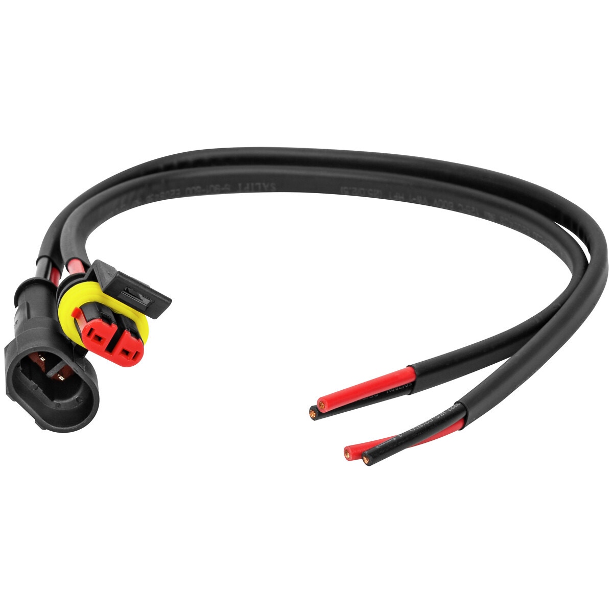 2-pin amp superseal con. ar kabelis m+f
