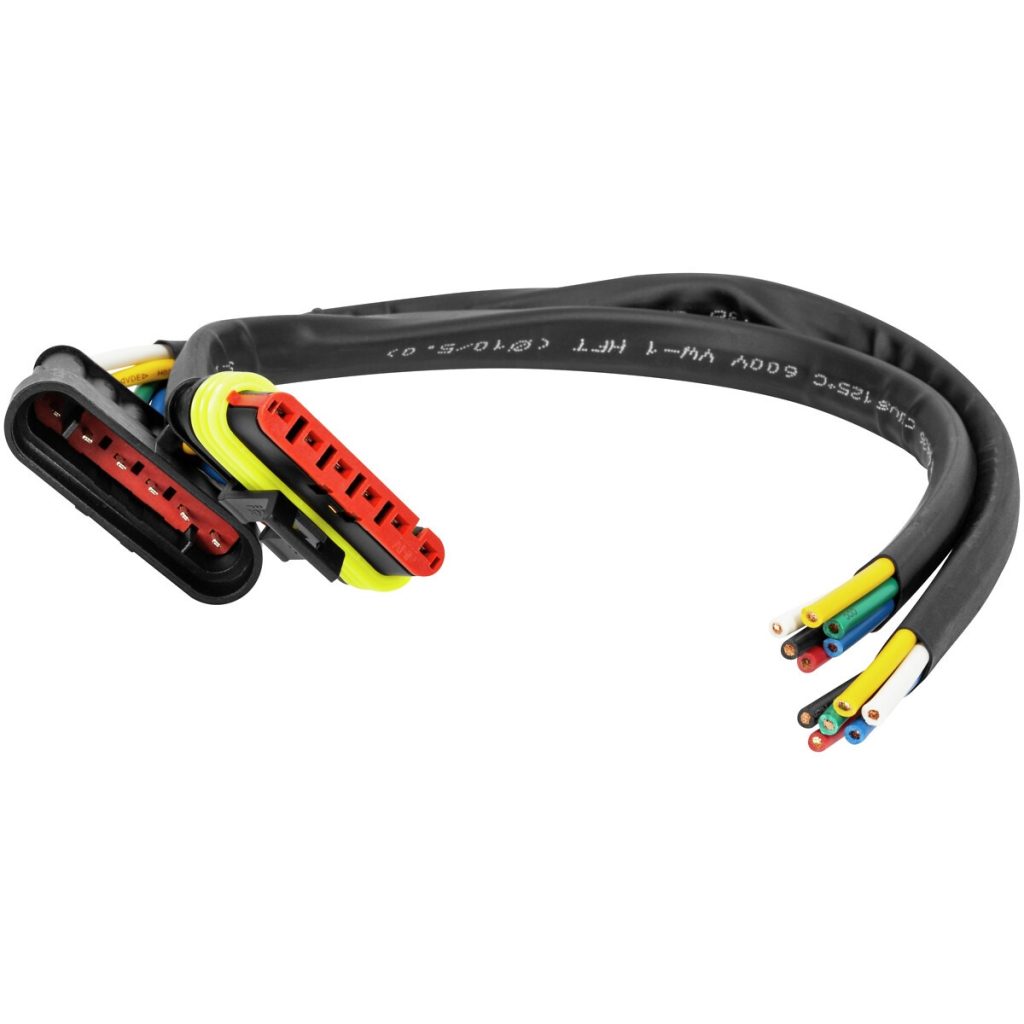 6-pin amp superseal con. ar kabelis m+f