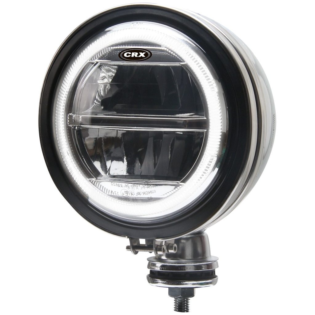 TĀLVADĪBAS GAISMA LED APAĻA 165 MM HROMĒTA