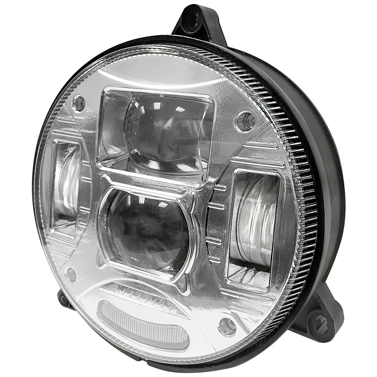 VADĪBAS LUKTURIS APAĻŠ 132 MM 3 VIRZIENU HROMS