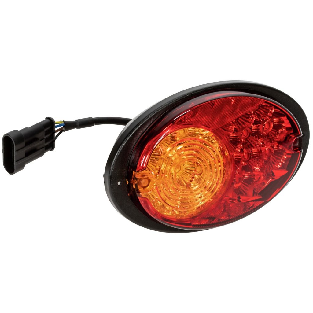 AIZMUGURĒJAIS LUKTURIS LED 165X105MM VALTRA TURN./PARK./BRAKE
