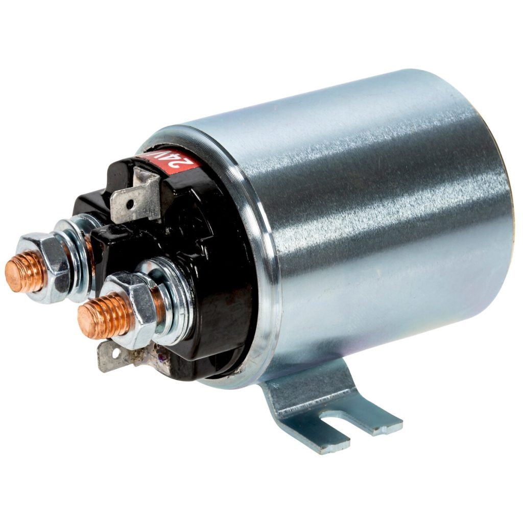 SOLENOĪDS 24V 80A (500A) 4 KONTAKTI