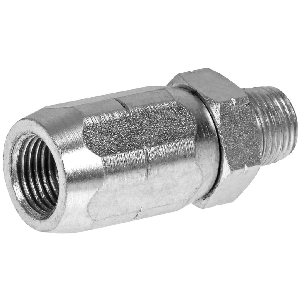 Smērēšanas pistoles pagarinājuma šarnīrs 1/8 bspt