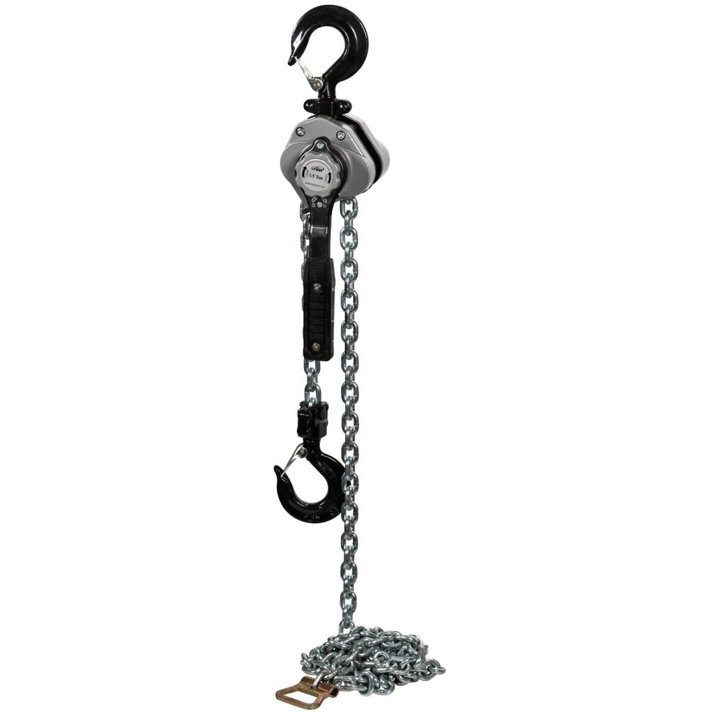 Sviras bloks 1500kg 3.0m alum/prof