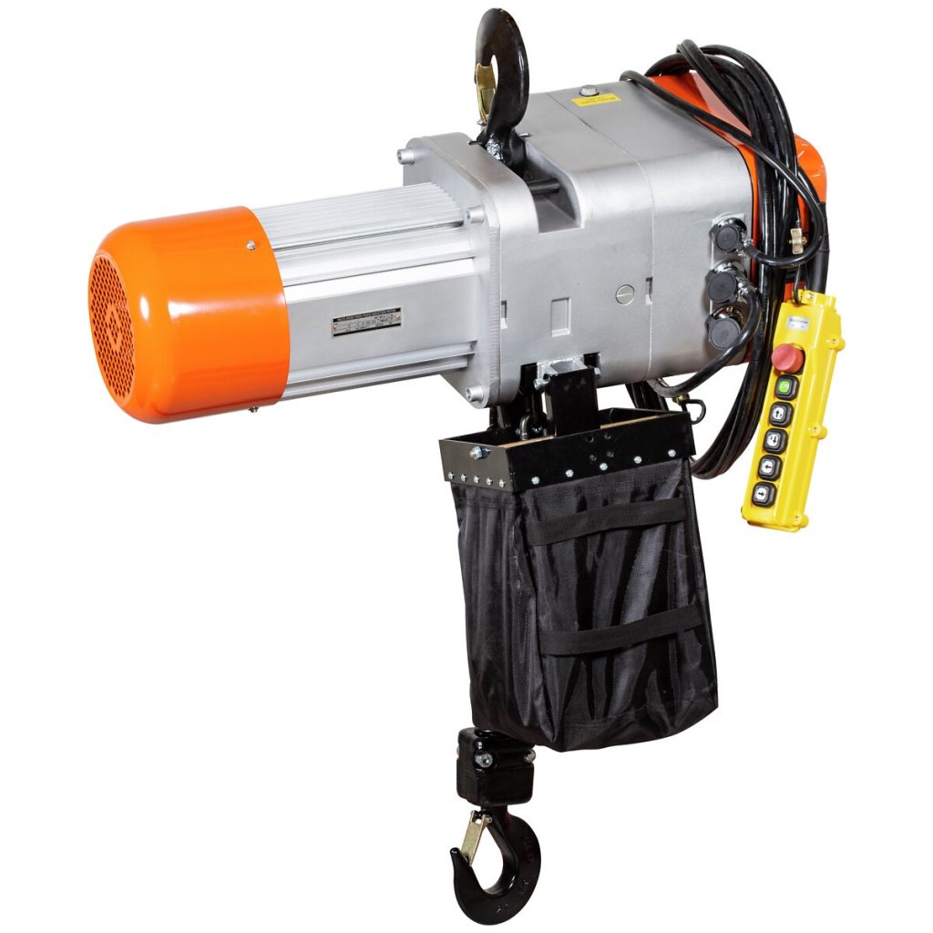 Elektriskais ķēdes pacēlājs 2000kg 6m 400v 6,0m/2,0m/min