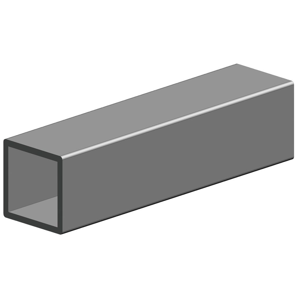 Tērauda kvadrātveida caurule 25x25x1,5x2000mm