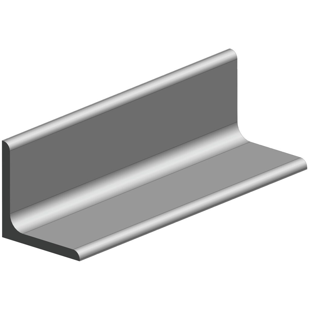 Nerūsējošā tērauda leņķis 20x20x3x2000mm