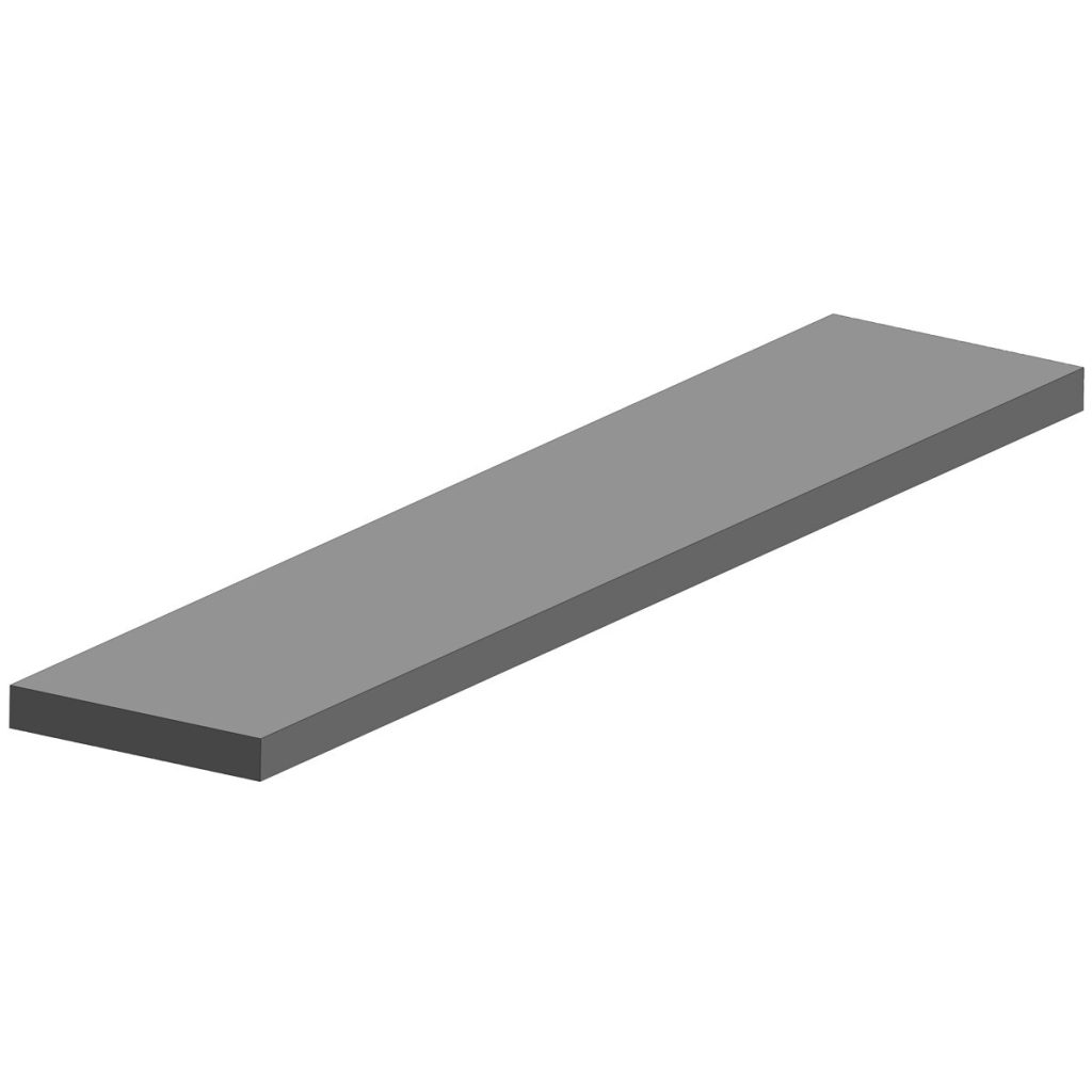 Tērauda plakanais stienis 3x20x2000mm
